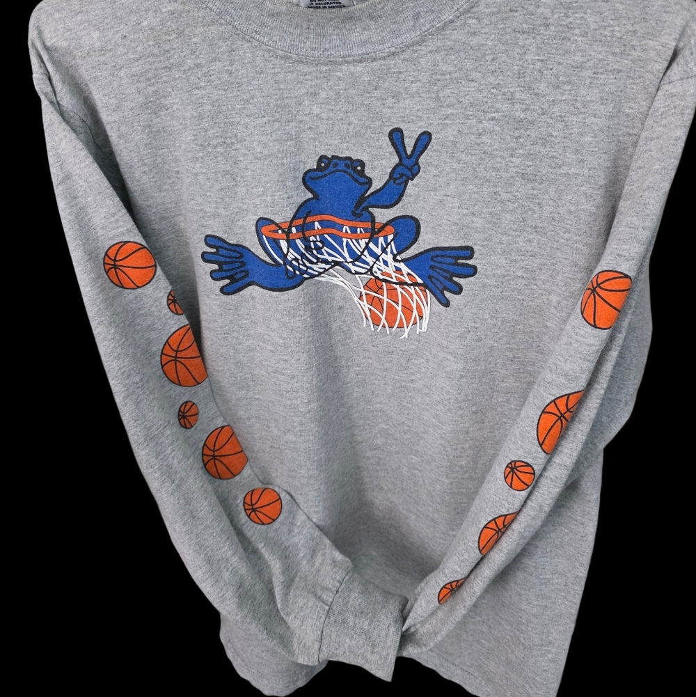 Peace Frogs Long Sleeve T-shirt 100% Cotton